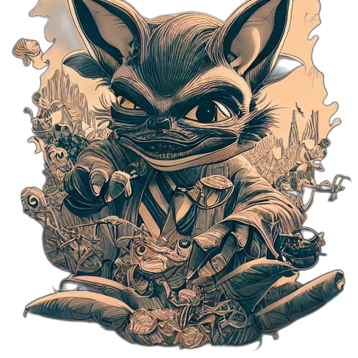 mask, creature, animal, face transparent PNG cut-out