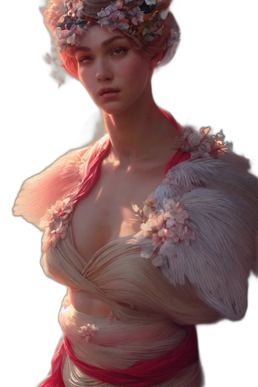 dress, crown, jewelry, face transparent PNG cut-out