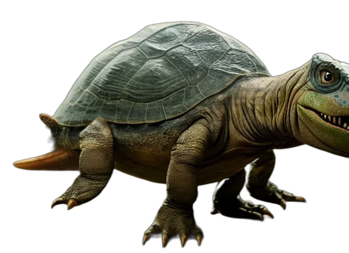 animal, creature, dragon, 3d render transparent PNG cut-out
