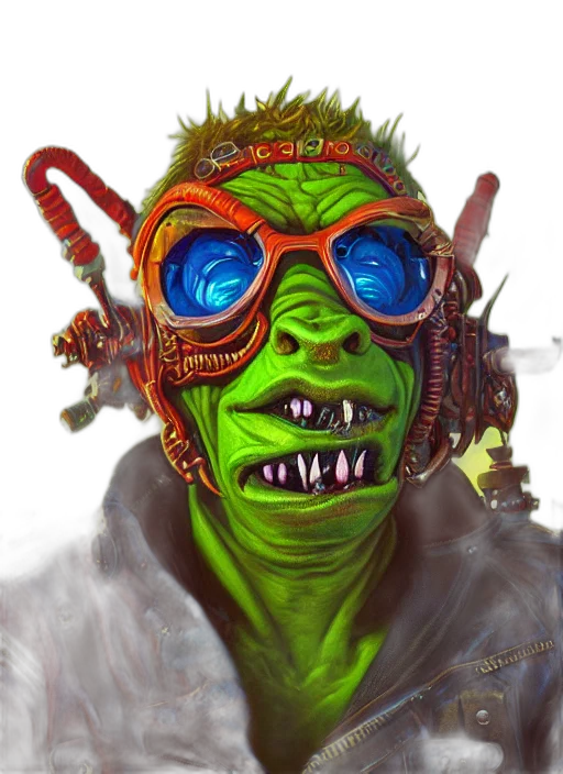 mask, staff, creature, face transparent PNG cut-out