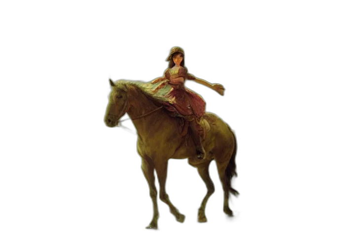 animal, staff, dress, crown transparent PNG cut-out