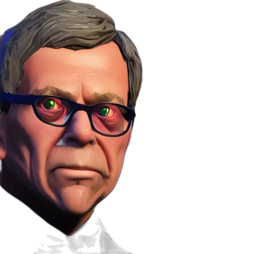 face, 3d render, photorealistic, concept art transparent PNG cut-out