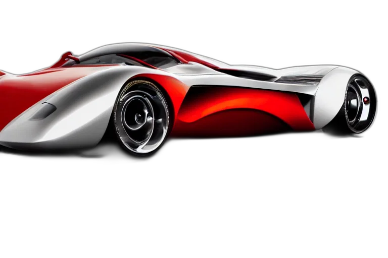car, concept art, 3d render, photorealistic transparent PNG cut-out