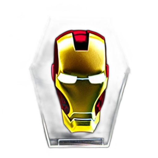 robot, mask, bottle, 3d render transparent PNG cut-out