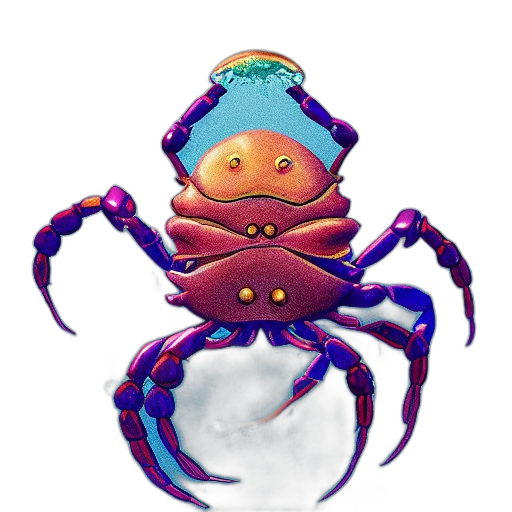 creature, animal, concept art, 3d render transparent PNG cut-out