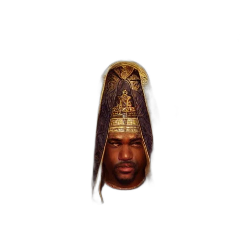 hat, crown, hair, face transparent PNG cut-out