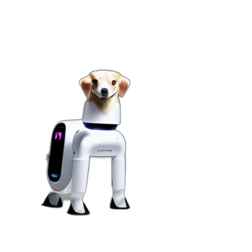 robot, staff, animal, creature transparent PNG cut-out