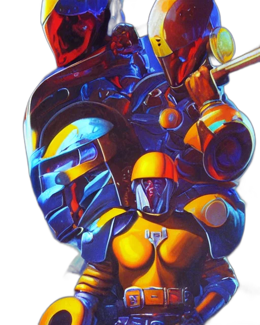 robot, weapon, sword, staff transparent PNG cut-out