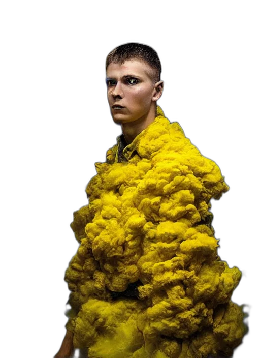 jacket, hair, creature, animal transparent PNG cut-out