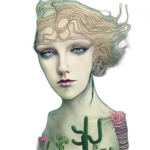 crown, jewelry, face, creature transparent PNG cut-out