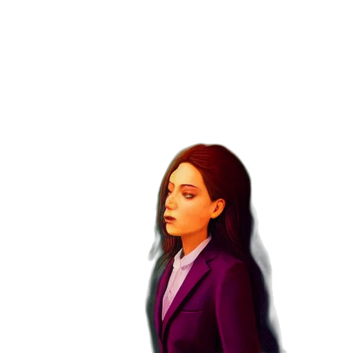 jacket, staff, face, robot transparent PNG cut-out