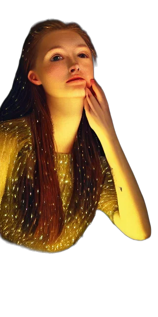 jewelry, dress, staff, hair transparent PNG cut-out