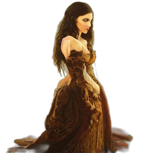 dress, crown, dragon, jewelry transparent PNG cut-out