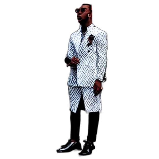 jacket, pixel art, concept art, 3d render transparent PNG cut-out