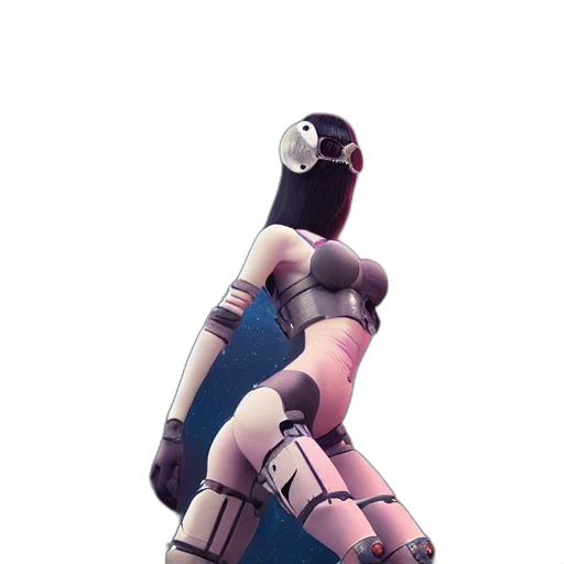 robot, creature, animal, weapon transparent PNG cut-out