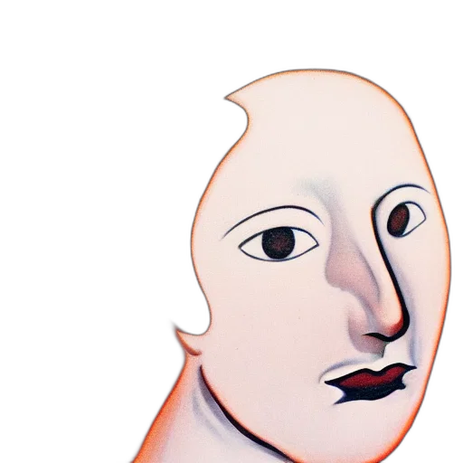 mask, face, robot, creature transparent PNG cut-out