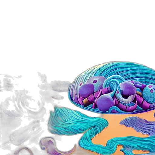 hair, jewelry, crown, vaporwave transparent PNG cut-out
