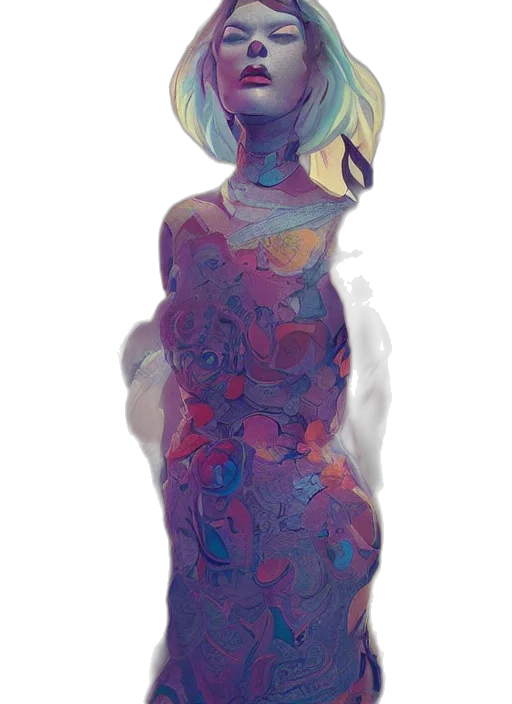 dress, robot, face, mask transparent PNG cut-out