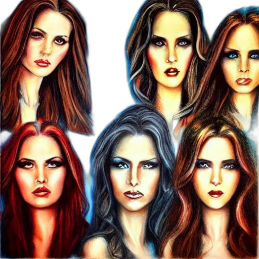 photorealistic, oil painting, comic book art, fantasy art transparent PNG cut-out