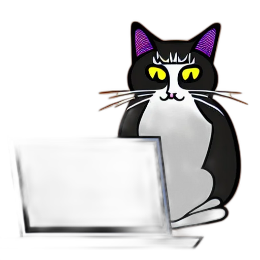staff, animal, vector, illustration transparent PNG cut-out