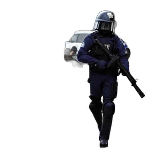 robot, weapon, staff, mask transparent PNG cut-out