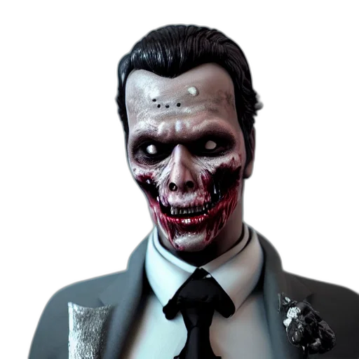 face, 3d render, concept art, photorealistic transparent PNG cut-out