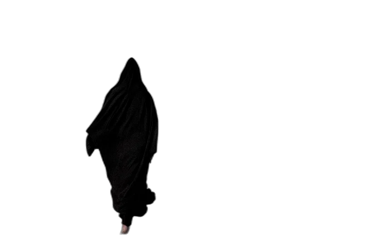 dress, mask, umbrella, staff transparent PNG cut-out