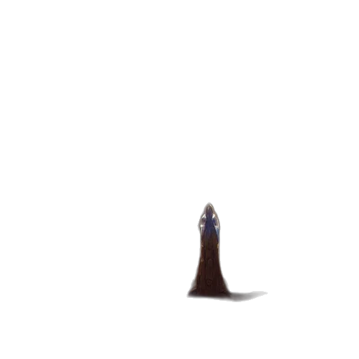 hair, dress, crown, staff transparent PNG cut-out