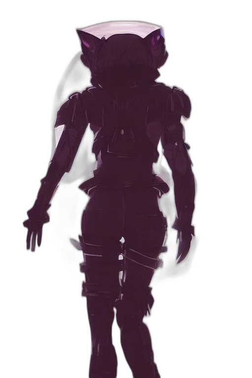 robot, mask, creature, staff transparent PNG cut-out