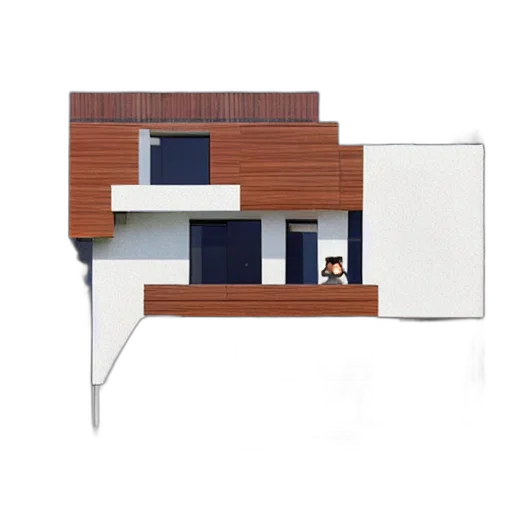 furniture, building, 3d render, concept art transparent PNG cut-out