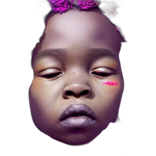 face, mask, crown, creature transparent PNG cut-out