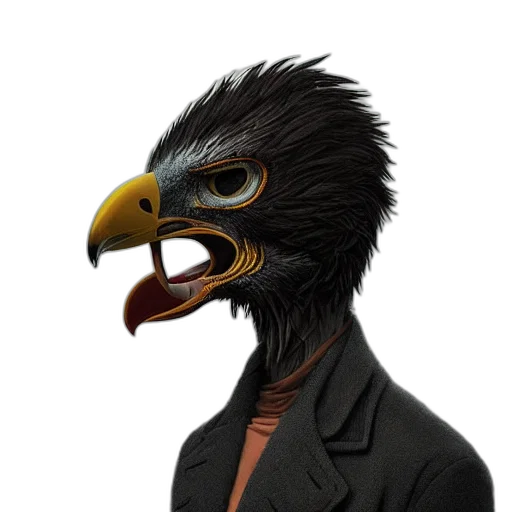 mask, animal, creature, face transparent PNG cut-out