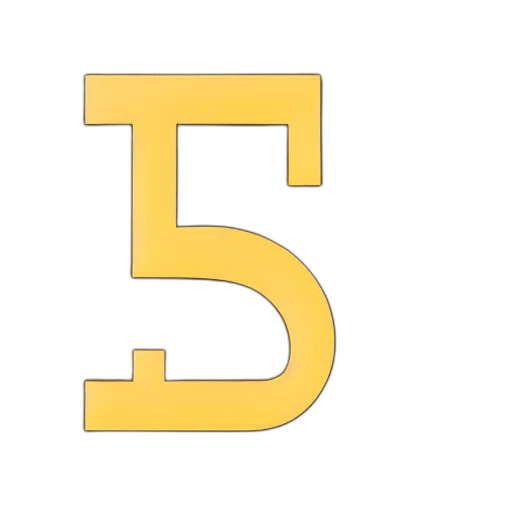 jewelry, 3d render, letter, crypto transparent PNG cut-out