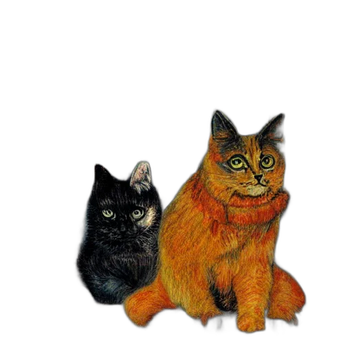 animal, pixel art, photorealistic, watercolor transparent PNG cut-out