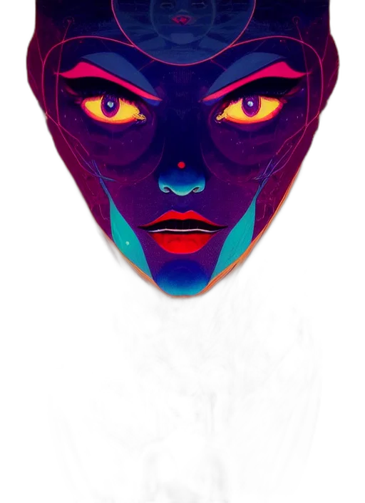 mask, face, crown, robot transparent PNG cut-out