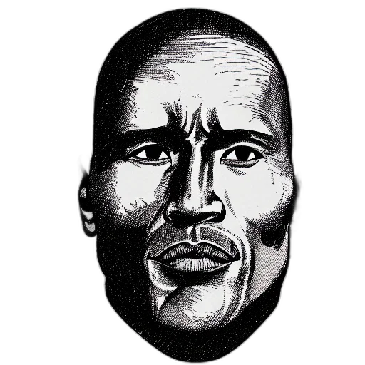 face, mask, comic book art, photorealistic transparent PNG cut-out
