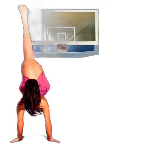 photorealistic, 3d render, concept art, girl transparent PNG cut-out