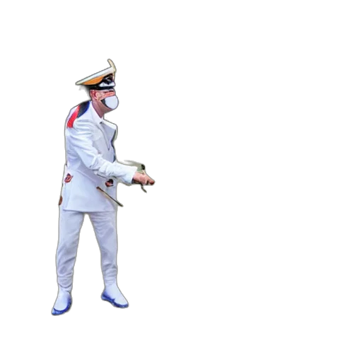 staff, hat, jacket, weapon transparent PNG cut-out