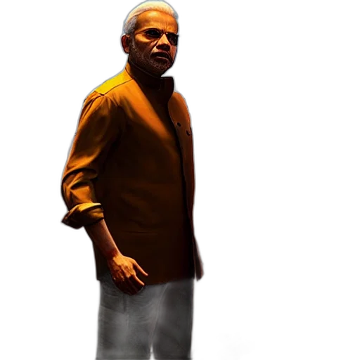 jacket, staff, face, concept art transparent PNG cut-out