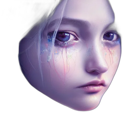 face, robot, mask, creature transparent PNG cut-out
