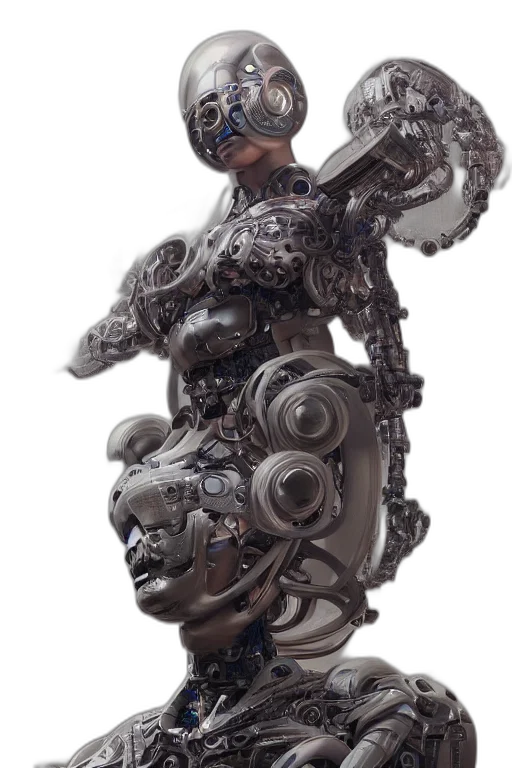 robot, weapon, dragon, jewelry transparent PNG cut-out