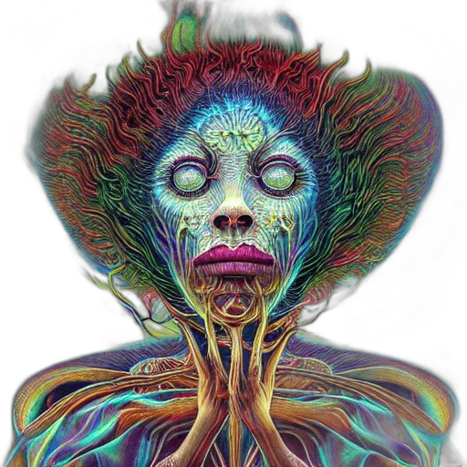 mask, face, creature, hair transparent PNG cut-out