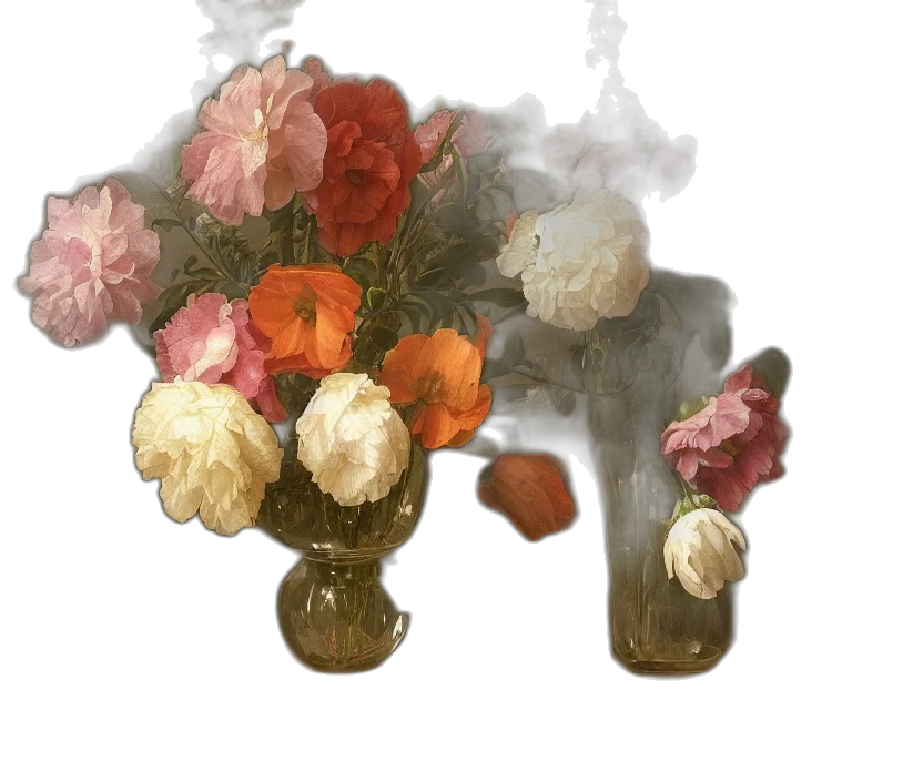 crown, flower, jewelry, photorealistic transparent PNG cut-out