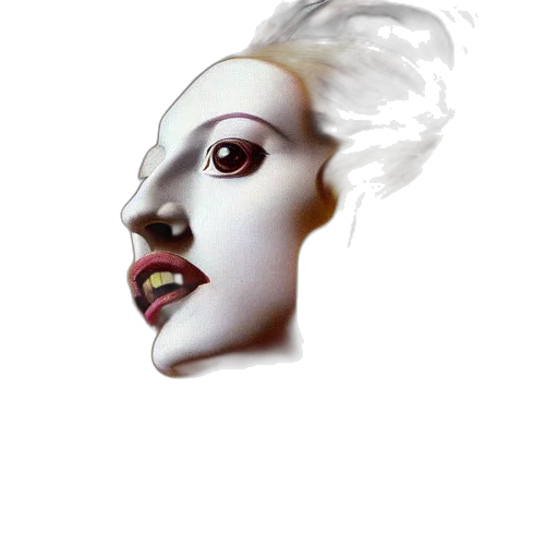 mask, face, crown, creature transparent PNG cut-out