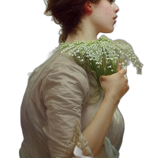 crown, dress, flower, jewelry transparent PNG cut-out