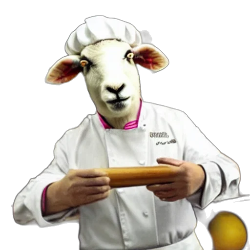 staff, food, animal, 3d render transparent PNG cut-out