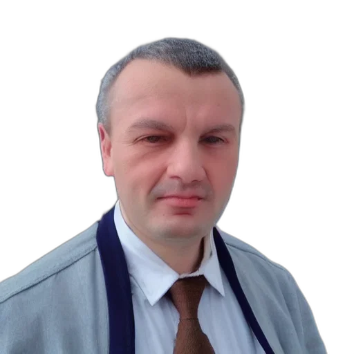 staff, face, jacket, photorealistic transparent PNG cut-out