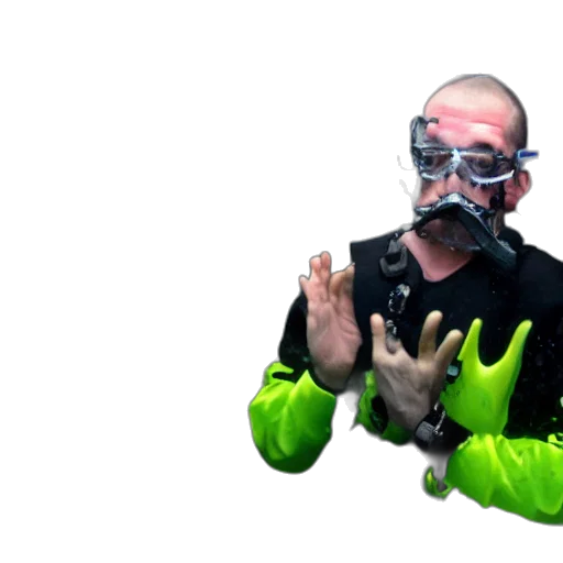 mask, staff, creature, robot transparent PNG cut-out