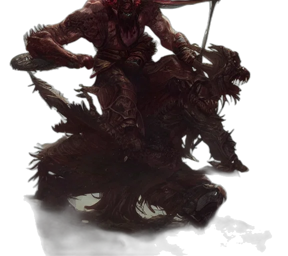 creature, weapon, sword, staff transparent PNG cut-out