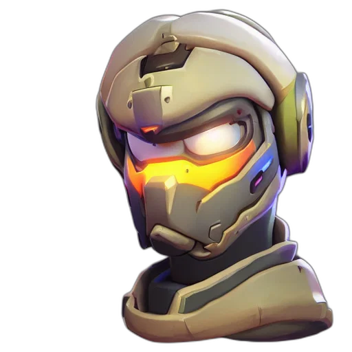 mask, robot, face, weapon transparent PNG cut-out